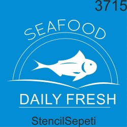 Deniz Ürünleri - StencilSepeti