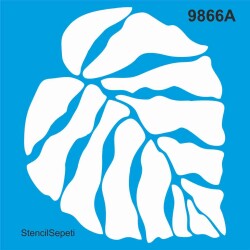 Deve Tabanı - Stencil Boyama Şablonu - StencilSepeti