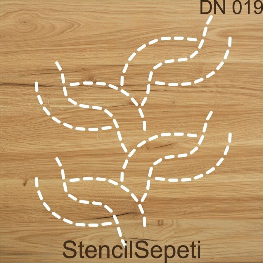 Dikiş Nakış Deseni - Stencil Şablon - 2