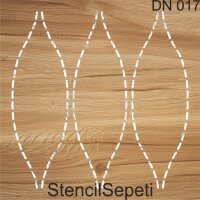 Dikiş Nakış Deseni - Stencil Şablon - 2