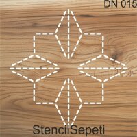 Dikiş Nakış Deseni - Stencil Şablon - 2