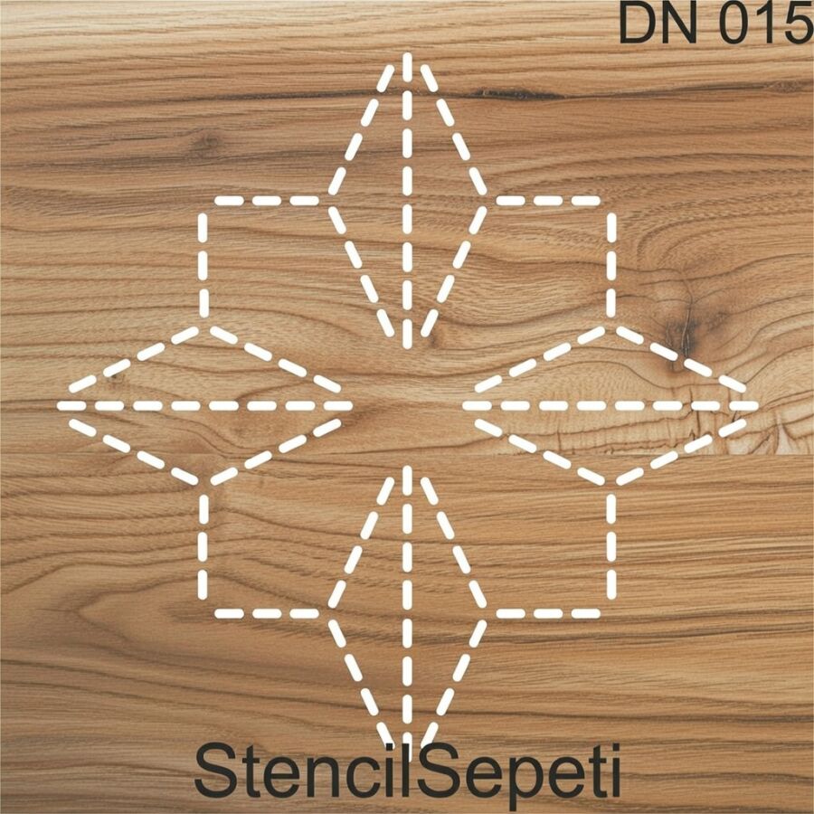 Dikiş Nakış Deseni - Stencil Şablon - 2