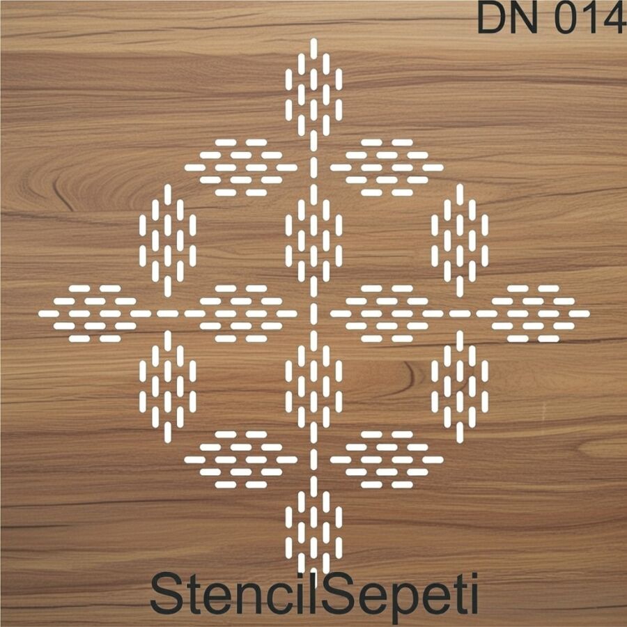 Dikiş Nakış Deseni - Stencil Şablon - 2