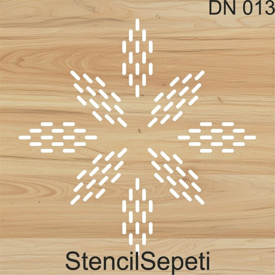 Dikiş Nakış Deseni - Stencil Şablon - 2