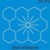 Dikiş Nakış Deseni - Stencil Şablon - StencilSepeti