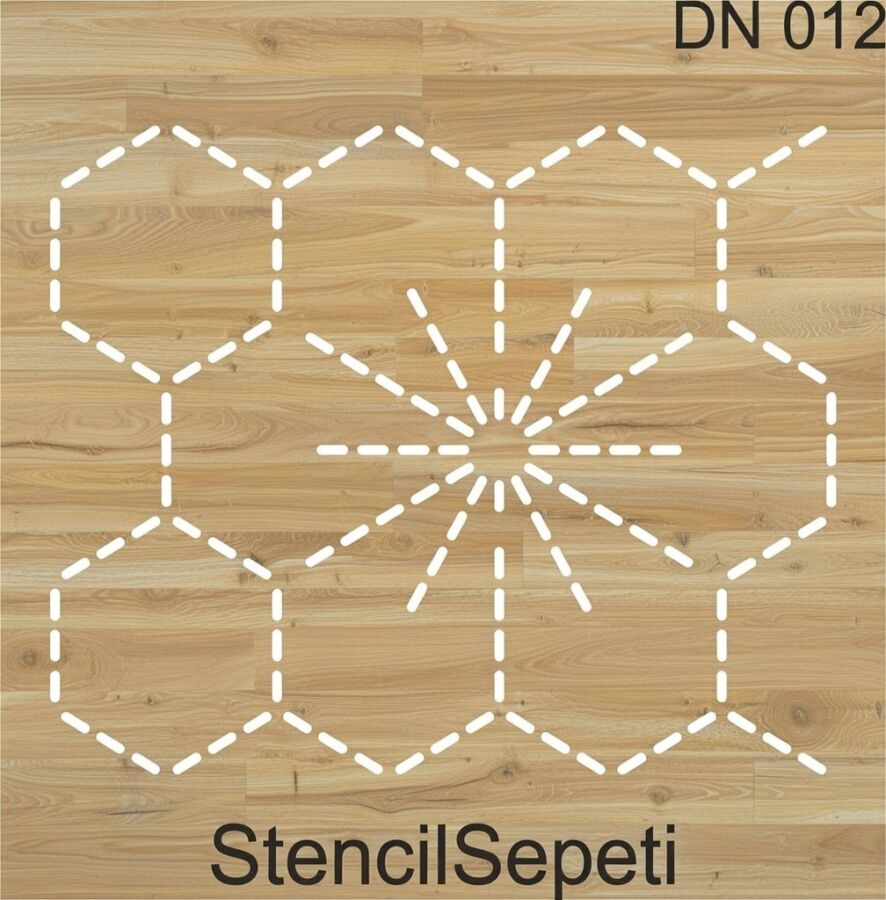 Dikiş Nakış Deseni - Stencil Şablon - 2