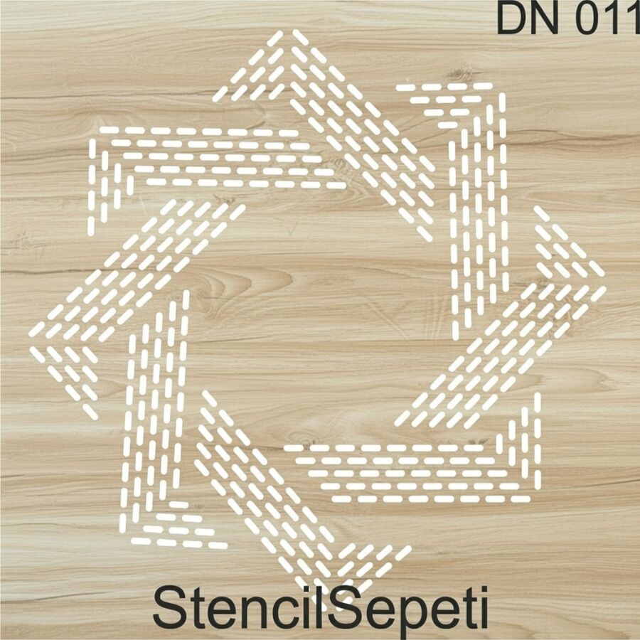 Dikiş Nakış Deseni - Stencil Şablon - 2