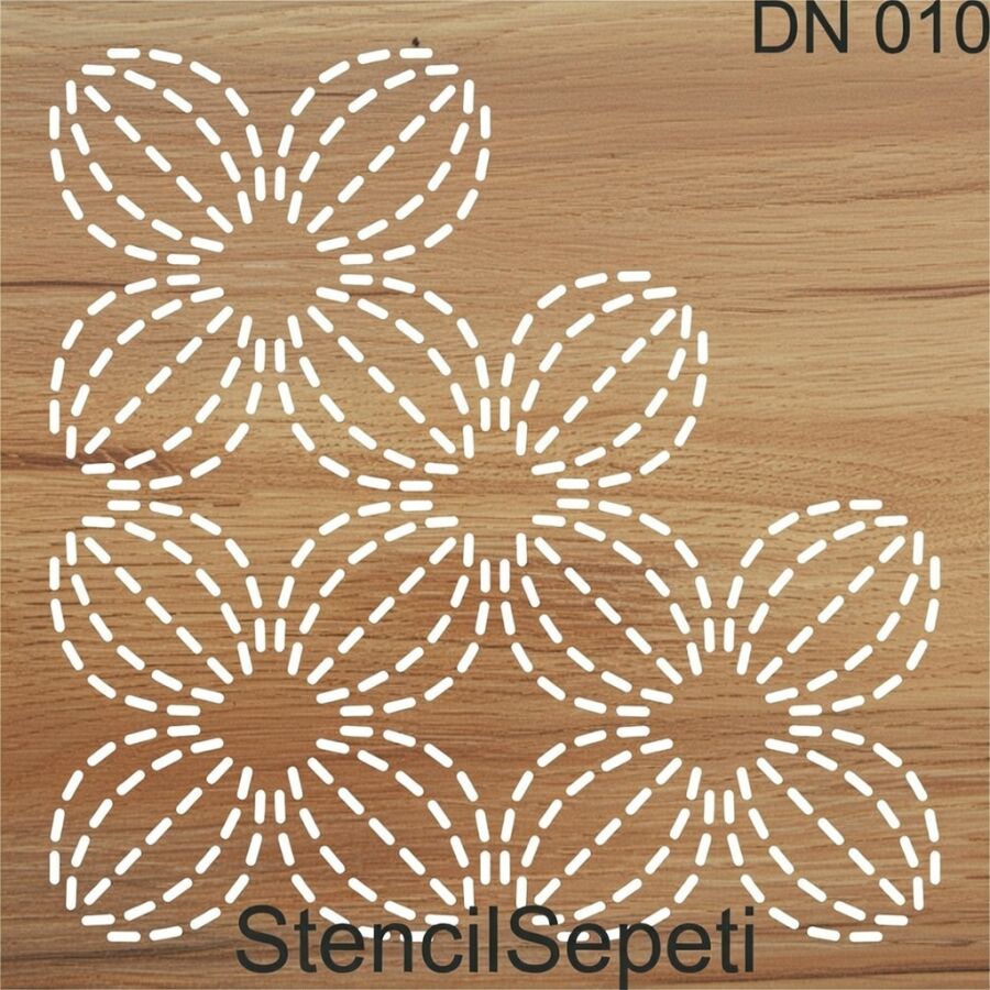 Dikiş Nakış Deseni - Stencil Şablon - 2