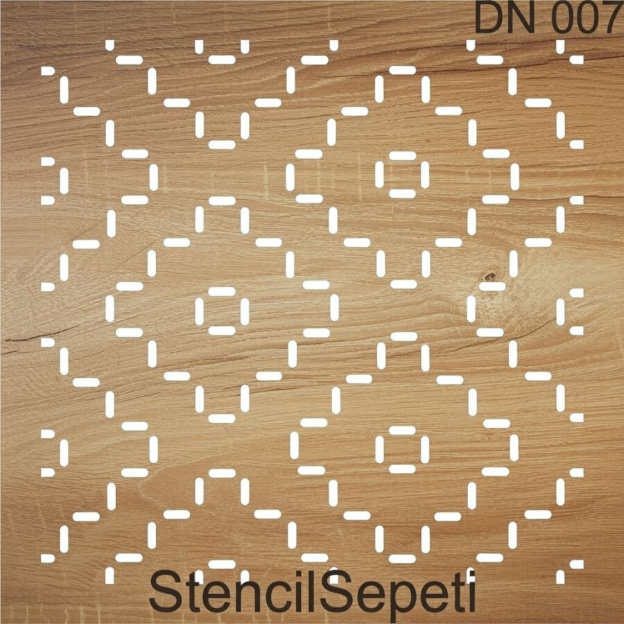 Dikiş Nakış Deseni - Stencil Şablon - 2