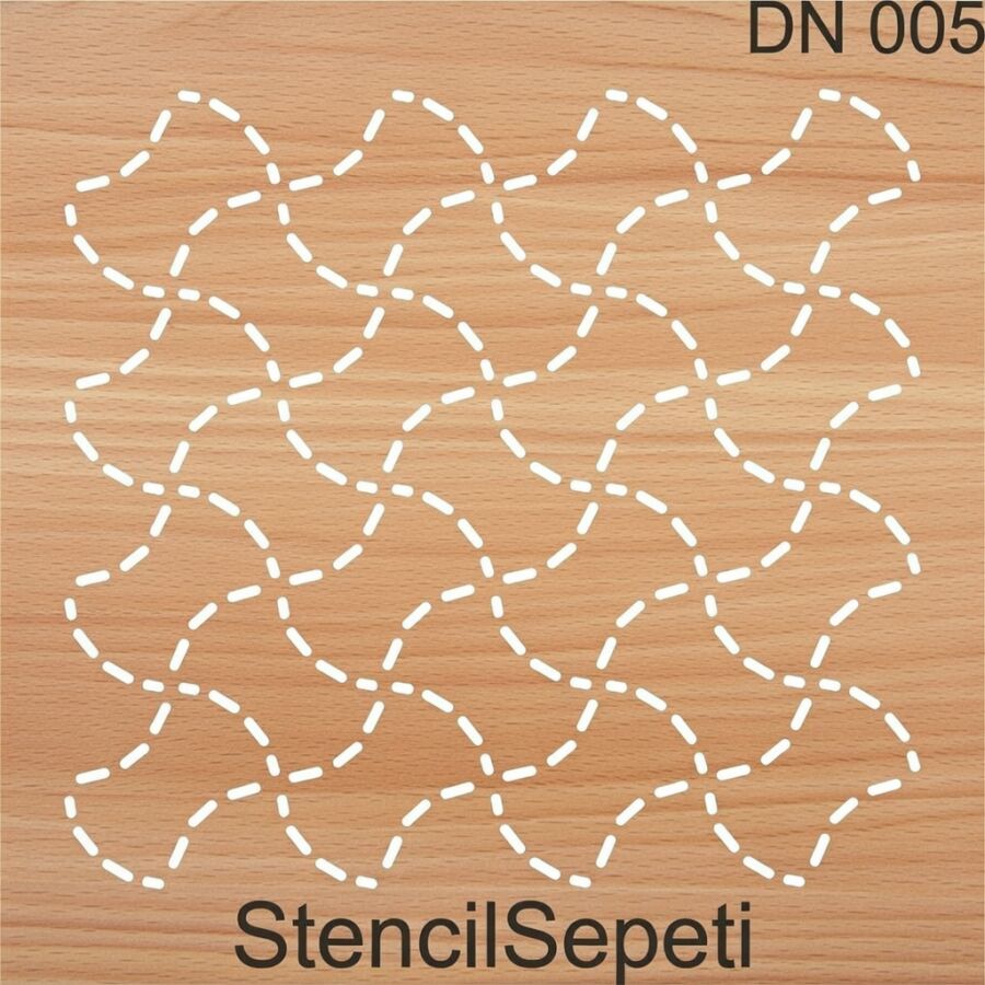 Dikiş Nakış Deseni - Stencil Şablon - 2