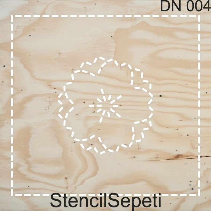 Dikiş Nakış Deseni - Stencil Şablon - 2