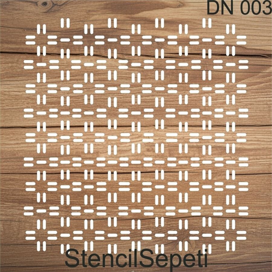 Dikiş Nakış Deseni - Stencil Şablon - 2