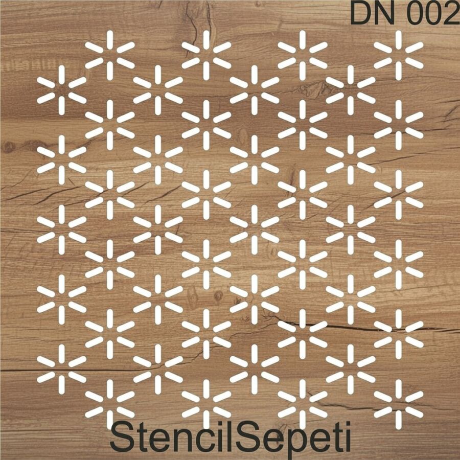 Dikiş Nakış Deseni - Stencil Şablon - 2