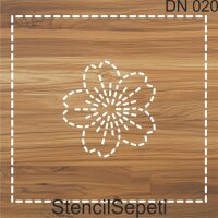 Dikiş Nakış Deseni - Stencil Şablon - 2