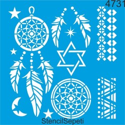 Düş Kapanı - StencilSepeti