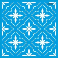 Duvar Deseni - Stencil Boyama Şablonu - StencilSepeti