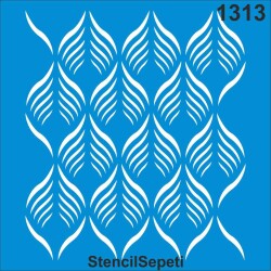 Duvar Deseni - Stencil Şablon - StencilSepeti