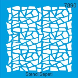 Duvar Deseni - Stencil Şablon - StencilSepeti