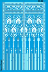 Duvar Deseni - Stencil Şablon - StencilSepeti