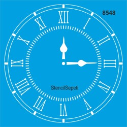 Duvar Saati - StencilSepeti