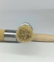 Düz Uclu Fırça 18,5 cm Eskitme Wax - Stencil Fırçası - 2