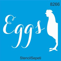 Eggs - Yumurta - StencilSepeti