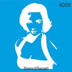Elizabeth Taylor - StencilSepeti