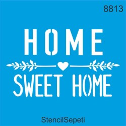 Evim Güzel Evim - StencilSepeti