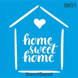 Evim Güzel Evim - StencilSepeti