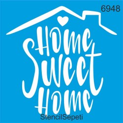 Evim Güzel Evim - StencilSepeti