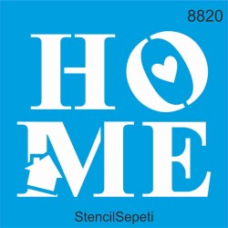 Evim Güzel Evim - StencilSepeti