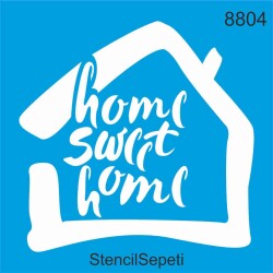 Evim Güzel Evim - StencilSepeti