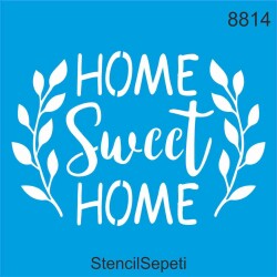 Evim Güzel Evim - StencilSepeti