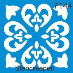 Fayans Deseni - Stencil Şablon - StencilSepeti
