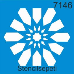 Fayans Deseni - Stencil Şablon - StencilSepeti