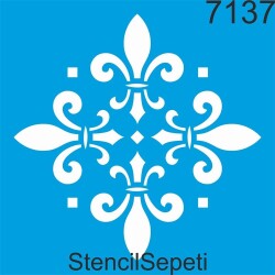 Fayans Deseni - Stencil Şablon - StencilSepeti