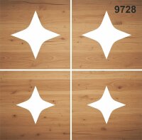 Fayans Deseni - Stencil Boyama Şablonu - 2