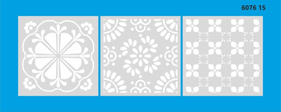 Fayans Şablon 15x15cm - 1