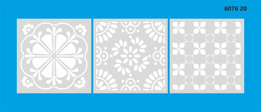 Fayans Şablon 20x20cm - 1