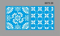 Fayans Şablon 20x20cm - StencilSepeti