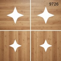 Fayans Deseni - Stencil Şablonu - 2