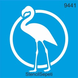 Flamingo - StencilSepeti