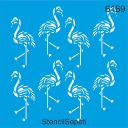 Flamingolar - StencilSepeti