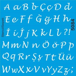 Font - Lucida Handwriting - StencilSepeti