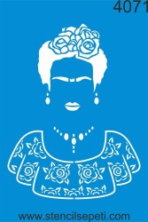 Frida Kahlo - StencilSepeti