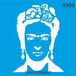 Frida Kahlo - StencilSepeti