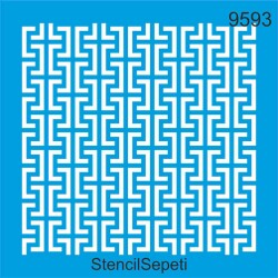 Geometrik Desen - StencilSepeti