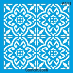 Geometrik Desen - StencilSepeti