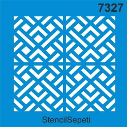 Geometrik Desen - StencilSepeti