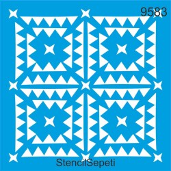 Geometrik Desen - StencilSepeti
